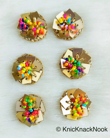 Handmade Gold Buttons